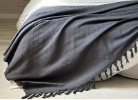 Покрывало пике Saheser - Bari Grey (Турция), 200 х 230 см